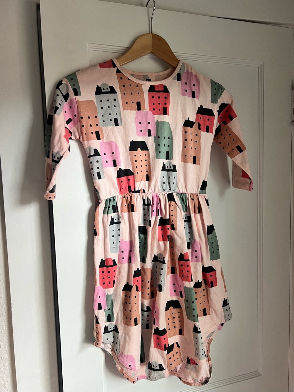 Tea Collection Stockholm Streets Everyday Hi-Lo Midi Dress, size 10